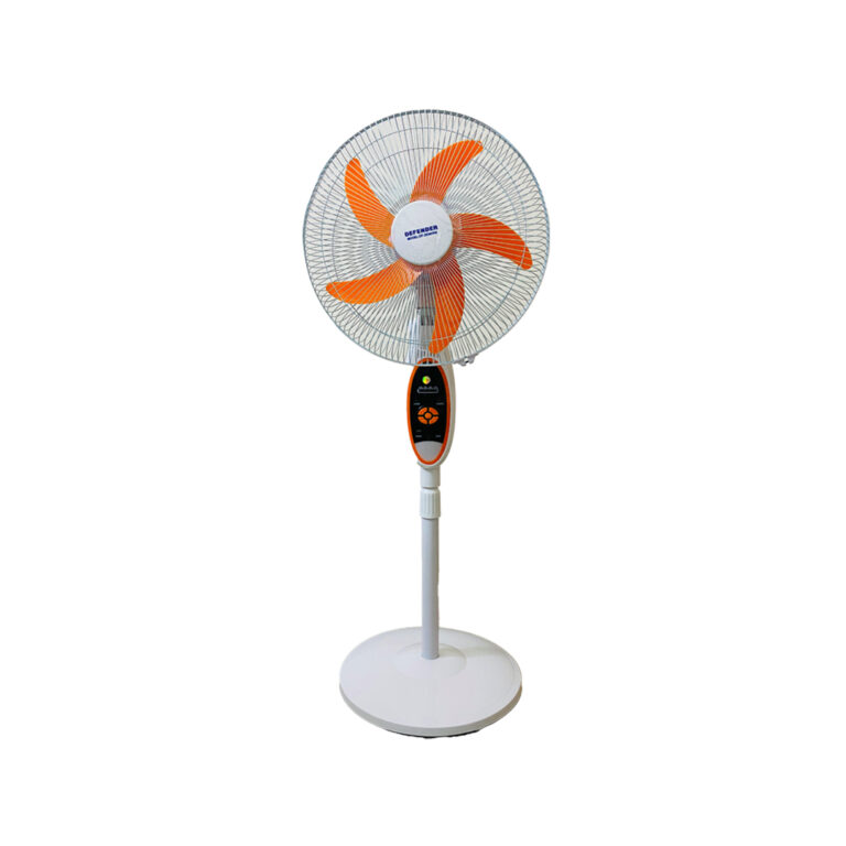 Defender Rechargeble AC DC Stand Fan 16 With Remote Model 2936HRS